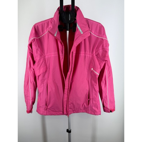 Sunice Jackets & Blazers - Sunice Storm Womens Pink Full Zip Golf Jacket‎ Mesh Lined Mock Neck Size M